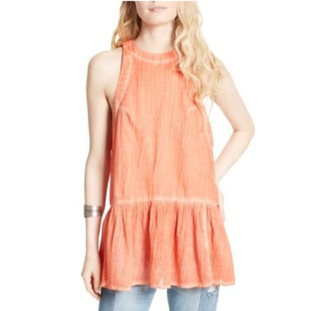 Free People Breathless Moments Tunic Top Size XS
